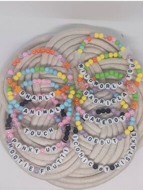 Katseye- WildWorld Tour Bracelets- 10 Pack